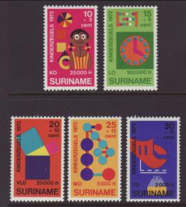 Suriname B187-B191 MNH VF