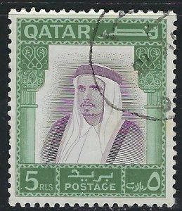 Qatar 158 Used 1968 issue (fe8814)