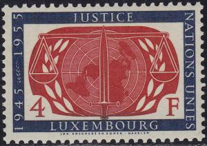 Luxembourg - 1955 - Scott #308 - MNH