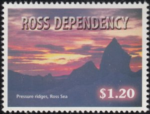 Ross Dependency 1999 MNH Sc L58 $1.20 Pressure ridges, Ross Sea