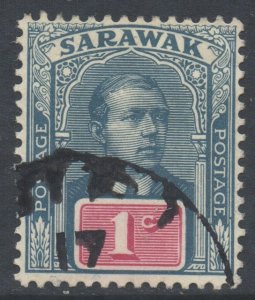 Sarawak Scott 50 - SG50, 1918 Sir Charles Vyner Brooke 1c used