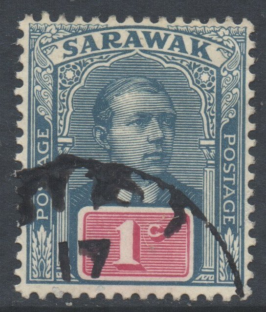 Sarawak Scott 50 - SG50, 1918 Sir Charles Vyner Brooke 1c used