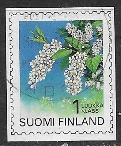 Finland ~ Scott # 843 ~ Used ~ Bird Cherry