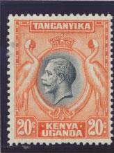 Kenya Uganda Tanganyika SG 114  Mint Never Hinged