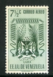 VENEZUELA C411 MNH SCV $2.00 BIN $1.00 COAT OF ARMS