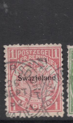 Swaziland SG 1 VFU (7dfe)