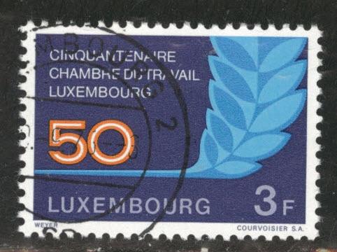 Luxembourg Scott 527 used 1973 stamp