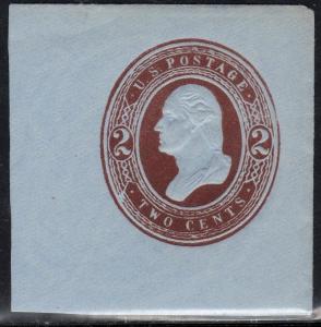 U.S. Scott #U267 Embossed Paper - Mint Full Corner