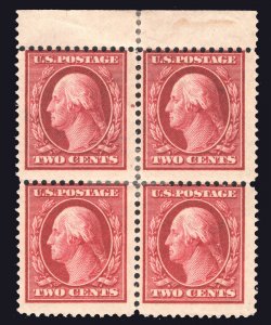 MOMEN: US STAMPS #375b LAKE MINT OG H PF CERT LOT #80145*