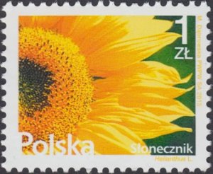 Poland 2015 MNH Stamps Scott 4179 Flowers Sunflower Definitives