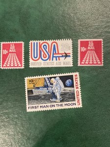 Air Mail 1967-1969 C72,C73,c76 & C81 MNH