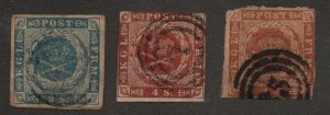 Denmark 3, 4 & 4a Used