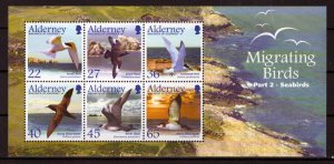 ZAYIX Alderney 214a MNH Migrating Birds Seabirds 101623SM37