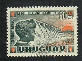 Uruguay; Scott CB2; 1959; Unused; LH