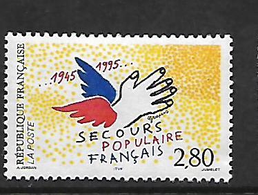 FRANCE, 2478, MNH, FRENCH PEOPLES RELIEF