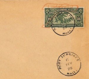 HAITI Air Mail Cover 1928 Port-au-Prince {samwells-covers}XZ53