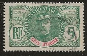 Ivory Coast ^ Scott # 24  - Used