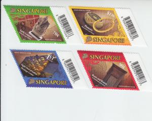 2016 Singapore Indian Heritage Center (4) (Scott 1750-53) mnh