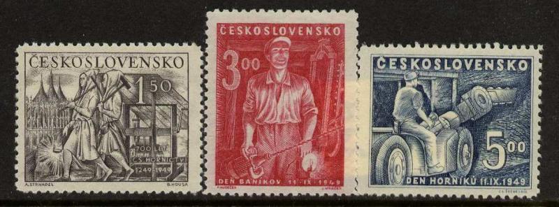 Czechoslovakia 394-6 MH Mining Industry