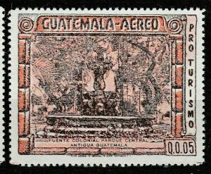 1984 Guatemala Air Mail Earthquake Ruins Antigua Fine Architecture MNH** A4P10-