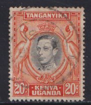 Kenya, Uganda & Tanganyika 74 Kavirondo Cranes 1942