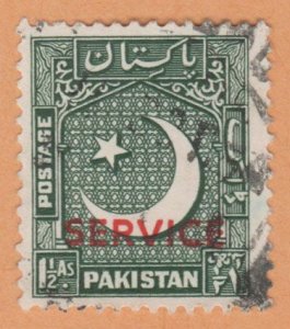 PAKISTAN STAMP 1949 - 50 SCOTT # O28. USED. # 8