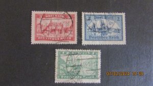 Germany #337-39 Used - WDWPhilatelic (7-24)