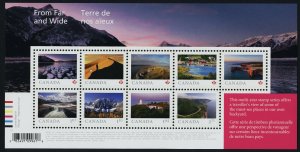 Canada 3206 MNH - From Far & wide, Lighthouse, National Parks