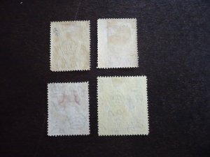 Stamps - Gambia - Scott# 102,104,107,113 - Used Part Set of 4 Stamps