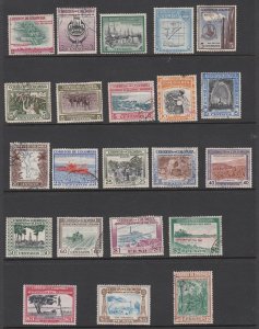 Colombia # 644-655, Department Pictorials, Mint & Used, 1/3 Cat.