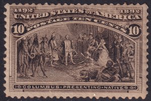 #237 Mint NH, F-VF (CV $265 - ID42593) - Joseph Luft