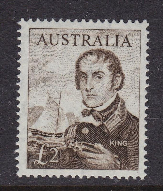 Australia Scott # 379 VF OG mint never hinged nice color cv $ 105 ! see pic !