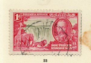 Southern Rhodesia 1930s Early Issue Fine Used 1d. NW-170469