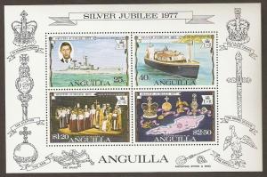 Anguilla Scott # 271-74A Never hinged