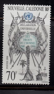 NEW CALEDONIA Sc 803 NH issue of 1998 - HUMAN RIGHTS