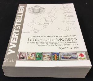 Yvert 2016 Monaco Andorra Europa UN TAAF Colour Catalo.(1040 Pages)1kg.SK208 