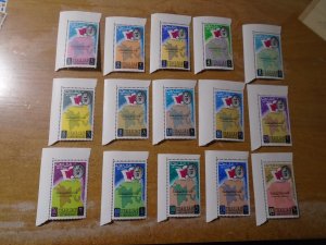 Sharjah  #  1-15  MNH