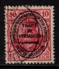 Allenstein - #16 Germany Overprinted - Used
