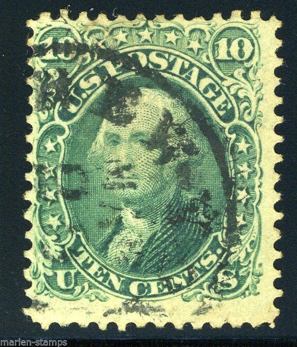 UNITED STATES SCOTT# 68 WASHINGTON USED NEW YORK CDS AS SHOWN