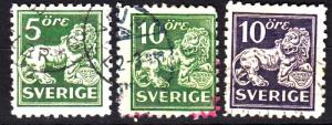 Sweden 126-8 used