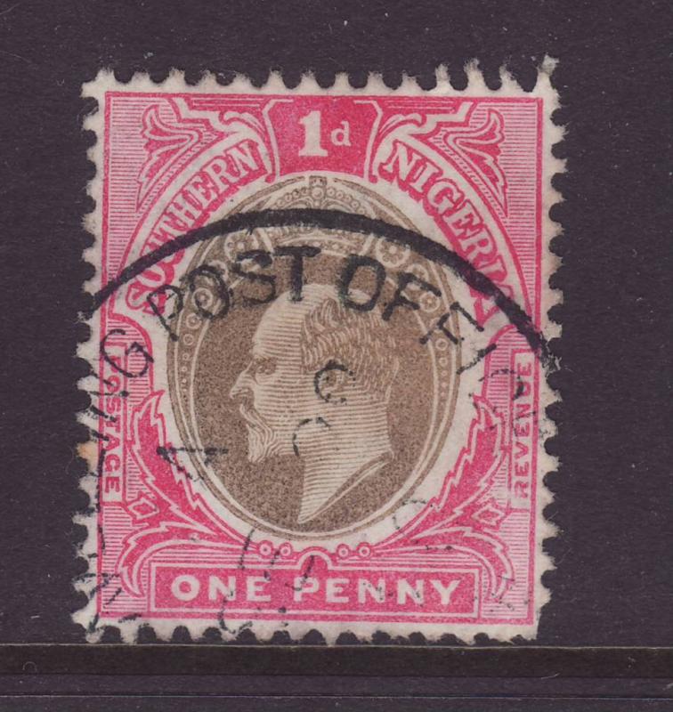 1904 Southern Nigeria 1d T P O Cancel