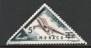 Monaco  Scott#  383  unused   single NO GUM