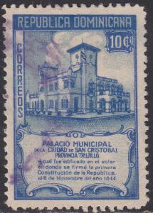 Dominican Republic 416 Municipal Building, San Cristóbal 1945