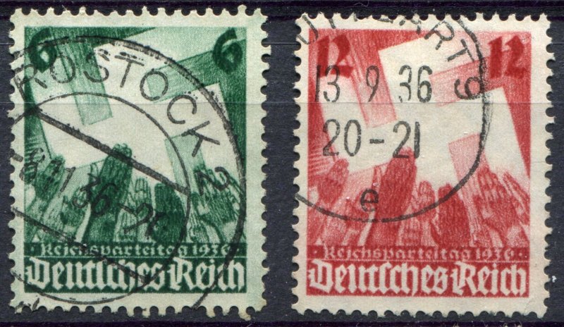 Germany  Sc# 479-80 used