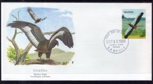Uganda 690e Eagle Fleetwood U/A FDC