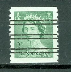 CANADA 1953 QE-KARSH #331xx  VF COIL STAMP MINT NO THINS...$4.00