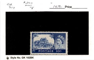 Great Britain, Postage Stamp, #373 Mint NH, 1959 Queen Elizabeth (AB)