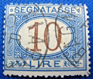 ITALY 1870   -  SCOTT # J19   -   USED                   ehit9
