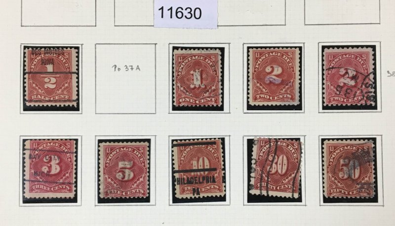 MOMEN: US STAMPS  USED COLLECTION  LOT #11630