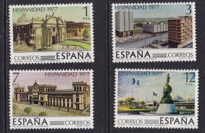 Spain   #2066-2069  MNH  1977  Guatemala City